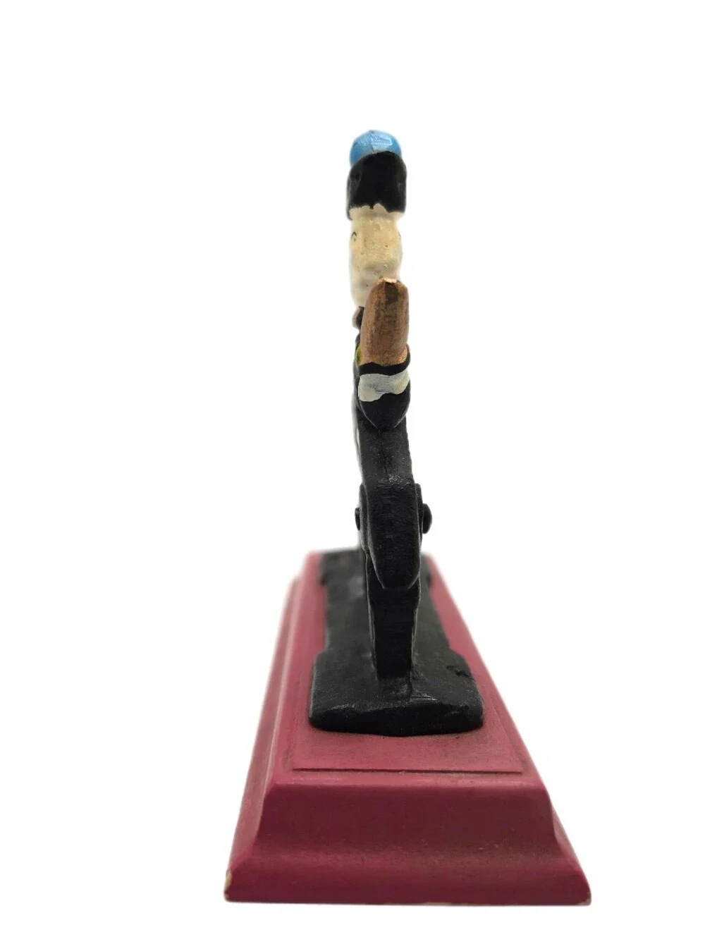 Vintage Cast Iron Nutcracker Hand Painted 7.5